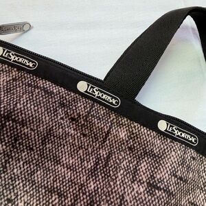 LeSportsac Men's Duffel Bag in Black and Brown